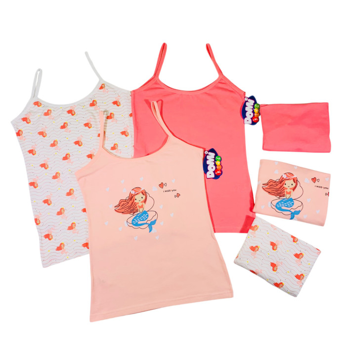 Майка для девочки 7-8 лет (6 шт/уп)