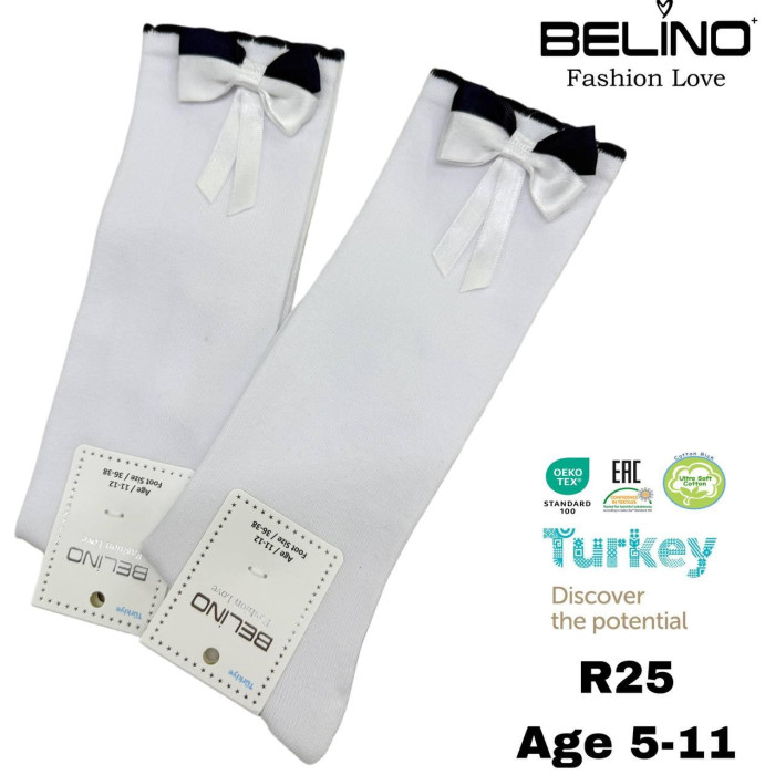 Гольфы для девочек 5-6 лет ТМ Belino (6 шт/уп)