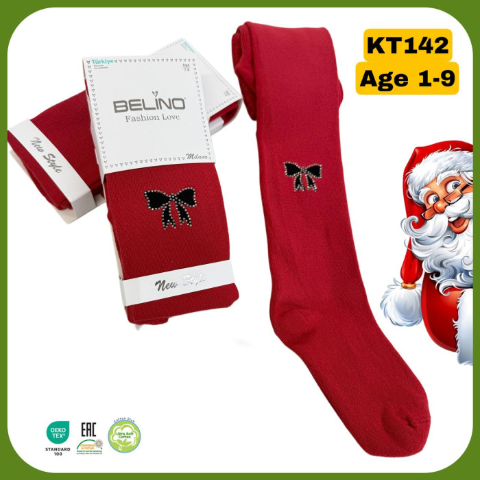 Колготки для девочек хлопковые р 5-6 лет TM Belino (3 шт/уп)