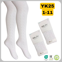 Колготки для дівчаток бавовняні р.3-4 роки TM Belino (3 шт/уп)