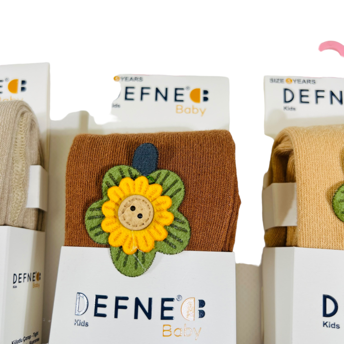 Колготки для девочек хлопковые 7-8 лет ТМ Defne (3 шт/уп)
