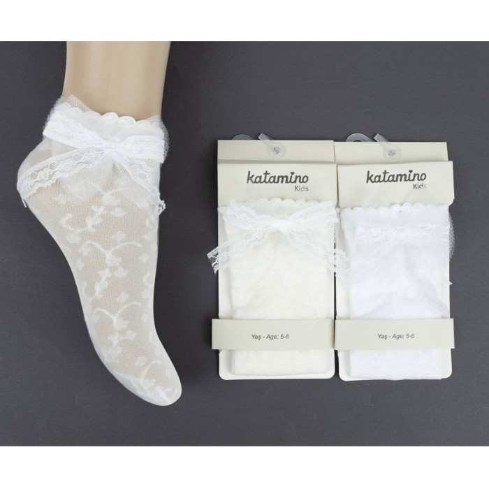 Носки капроновые 11-12 лет для девочек ТМ Katamino (6 шт/уп)