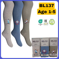 Колготки хлопковые для мальчиков р 5-6 лет  Belino (3 шт/уп)