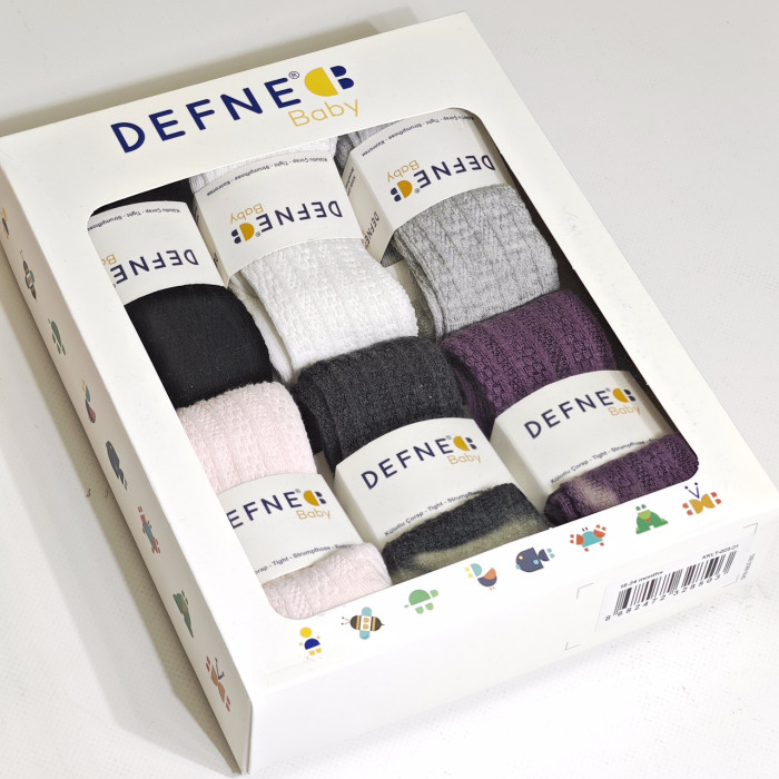 Колготки для немовлят 18-24 міс ТМ Defne (6 шт/уп)