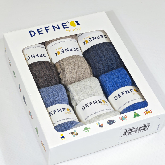 Колготки для новорожденных 18-24 мес ТМ Defne (6 шт/уп)
