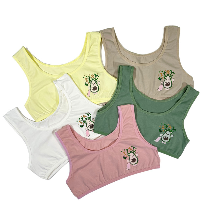 Топик подростковый для девочки 8-9 лет (5шт/уп ТМ Nicoletta